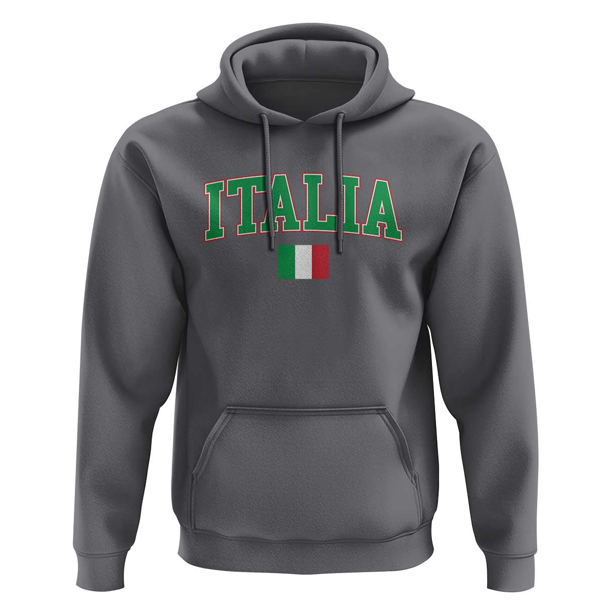 Vintage Italia Hoodie Print Retro Varsity Italian Apparel - Wonder Print Shop