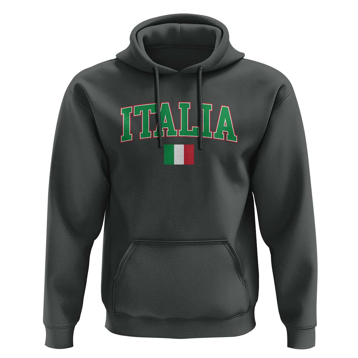 Vintage Italia Hoodie Print Retro Varsity Italian Apparel - Wonder Print Shop