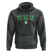 Vintage Italia Hoodie Print Retro Varsity Italian Apparel - Wonder Print Shop