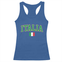 Vintage Italia Racerback Tank Top Print Retro Varsity Italian Apparel - Wonder Print Shop
