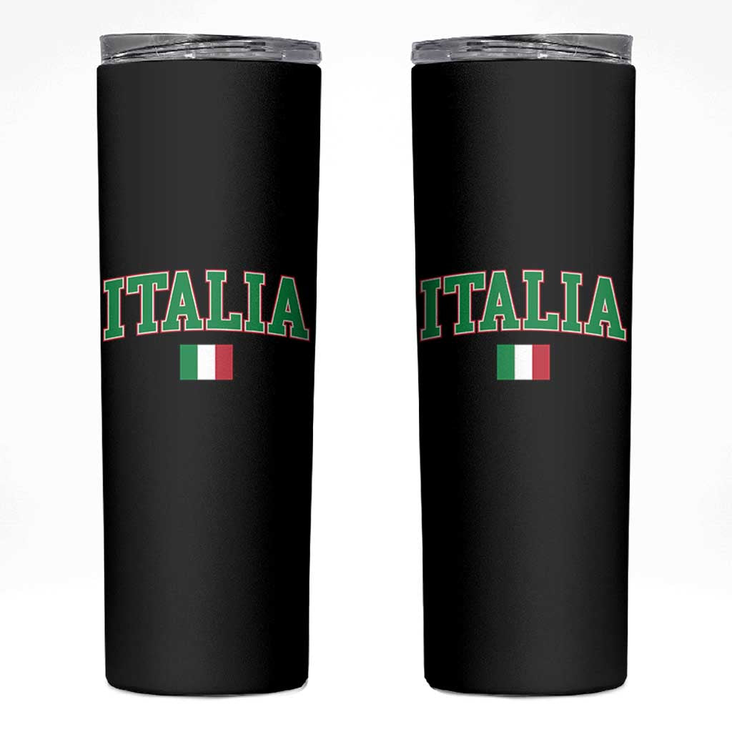 Vintage Italia Skinny Tumbler Print Retro Varsity Italian Apparel - Wonder Print Shop