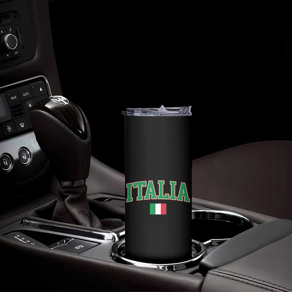 Vintage Italia Skinny Tumbler Print Retro Varsity Italian Apparel - Wonder Print Shop