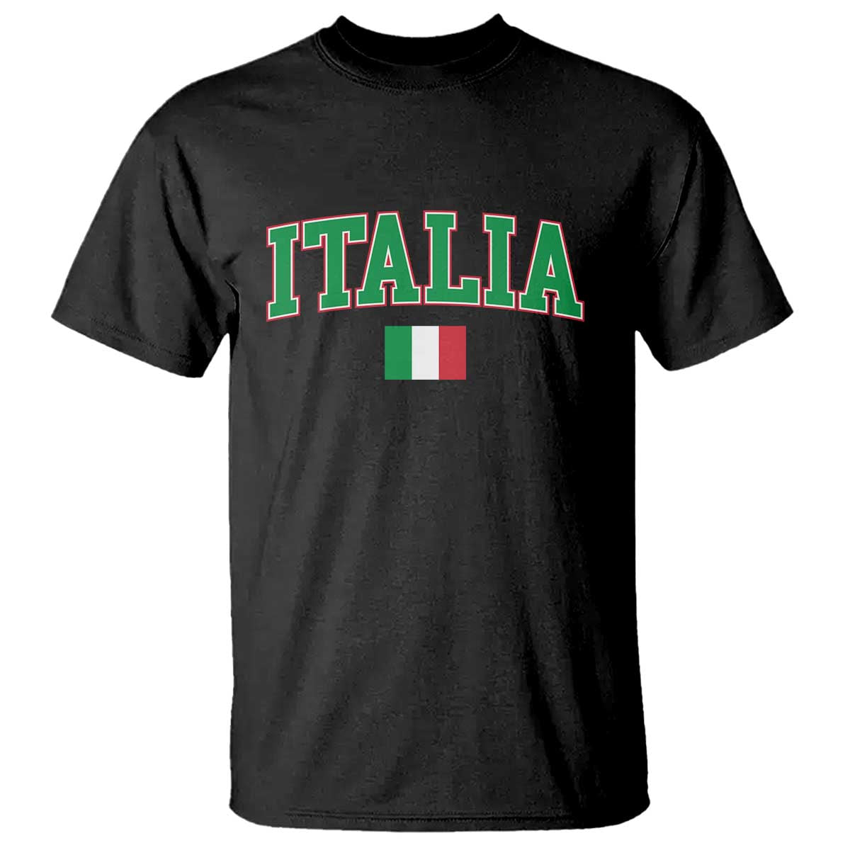 Vintage Italia T Shirt Print Retro Varsity Italian Apparel - Wonder Print Shop