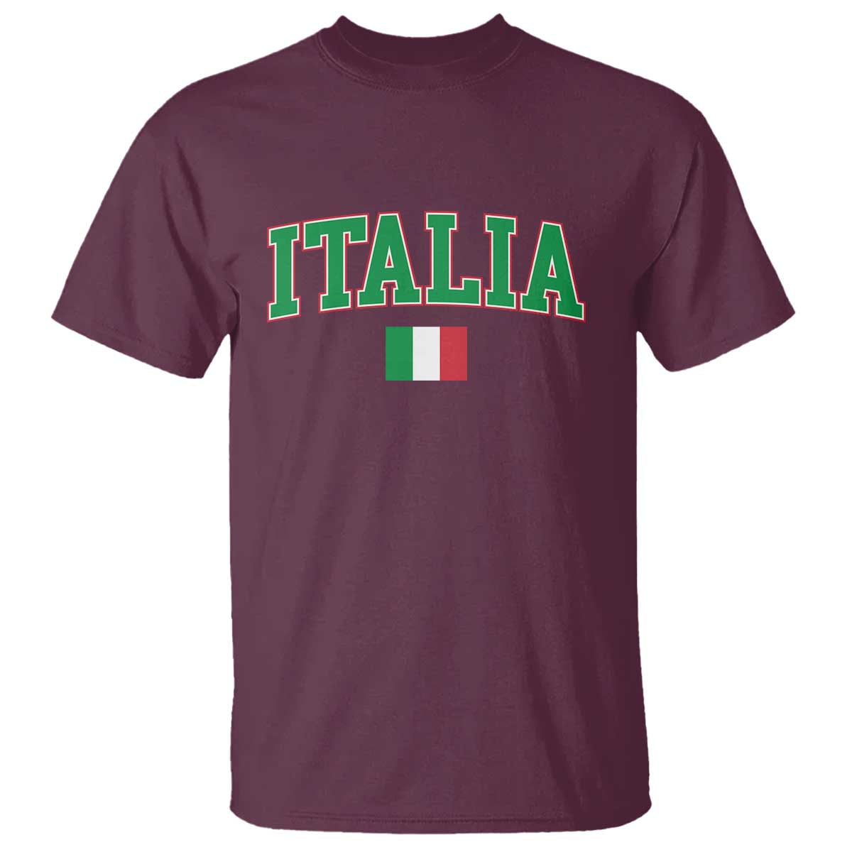 Vintage Italia T Shirt Print Retro Varsity Italian Apparel - Wonder Print Shop