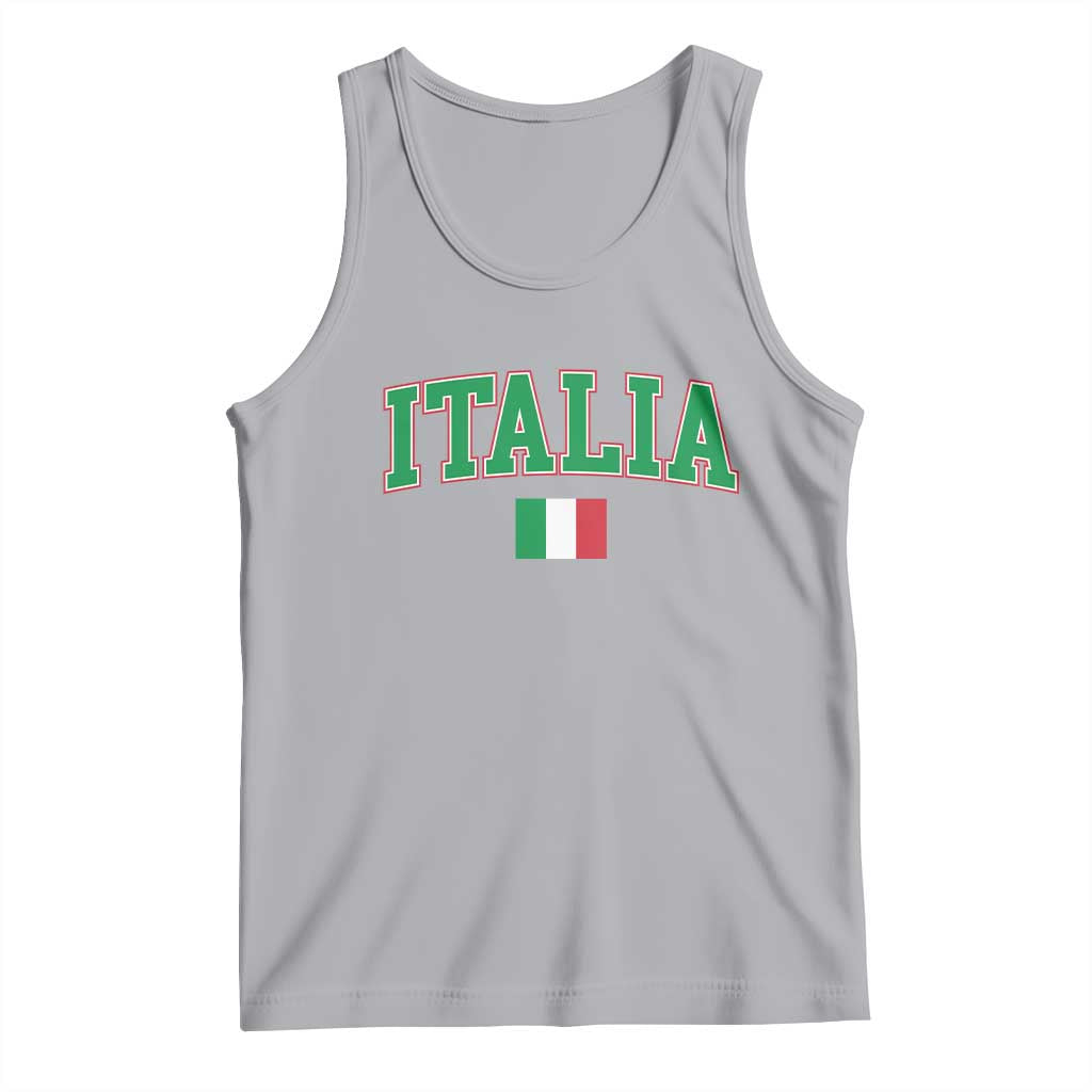 Vintage Italia Tank Top Print Retro Varsity Italian Apparel - Wonder Print Shop