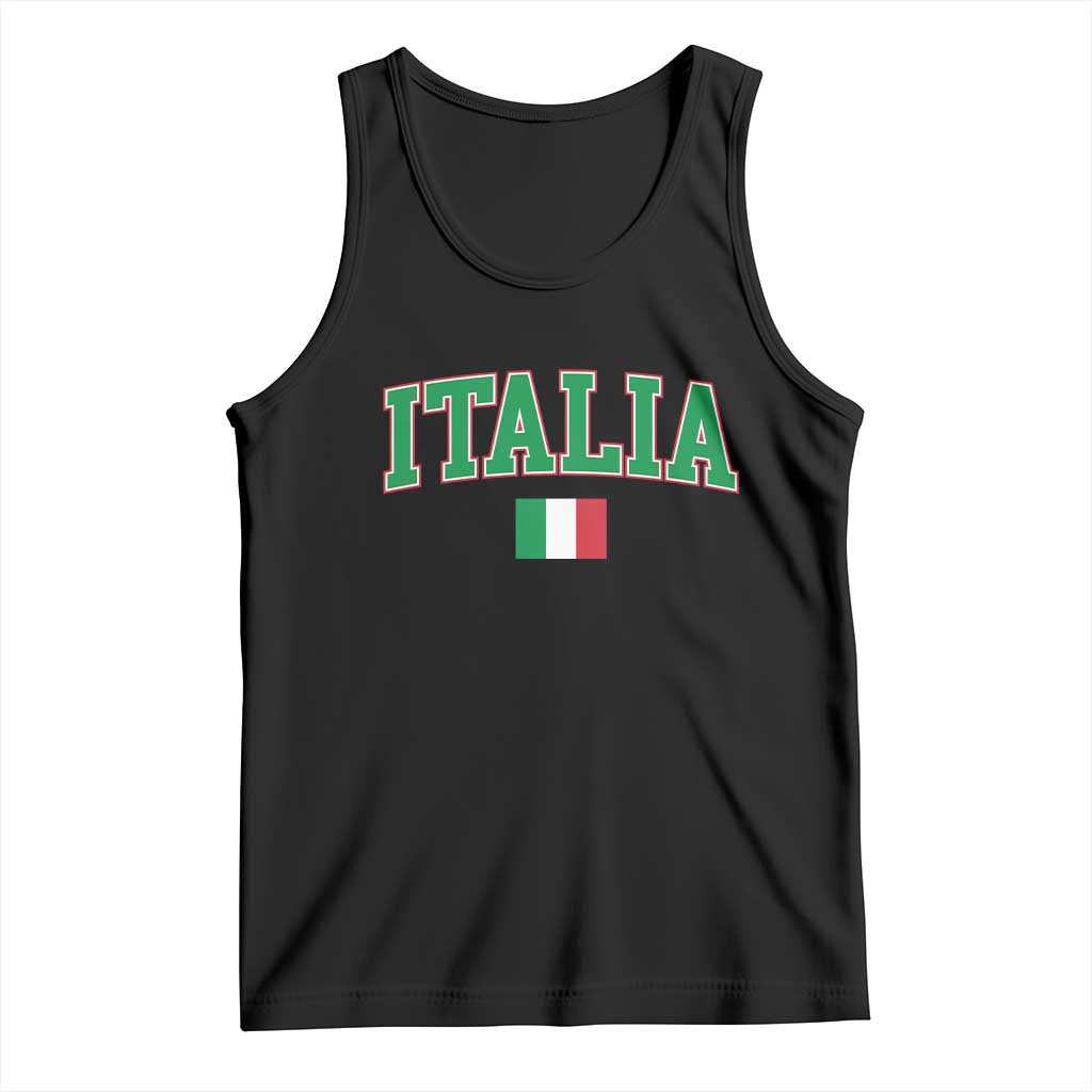 Vintage Italia Tank Top Print Retro Varsity Italian Apparel - Wonder Print Shop