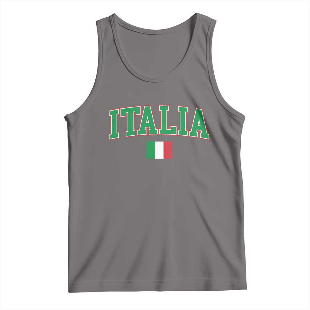 Vintage Italia Tank Top Print Retro Varsity Italian Apparel - Wonder Print Shop