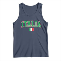 Vintage Italia Tank Top Print Retro Varsity Italian Apparel - Wonder Print Shop