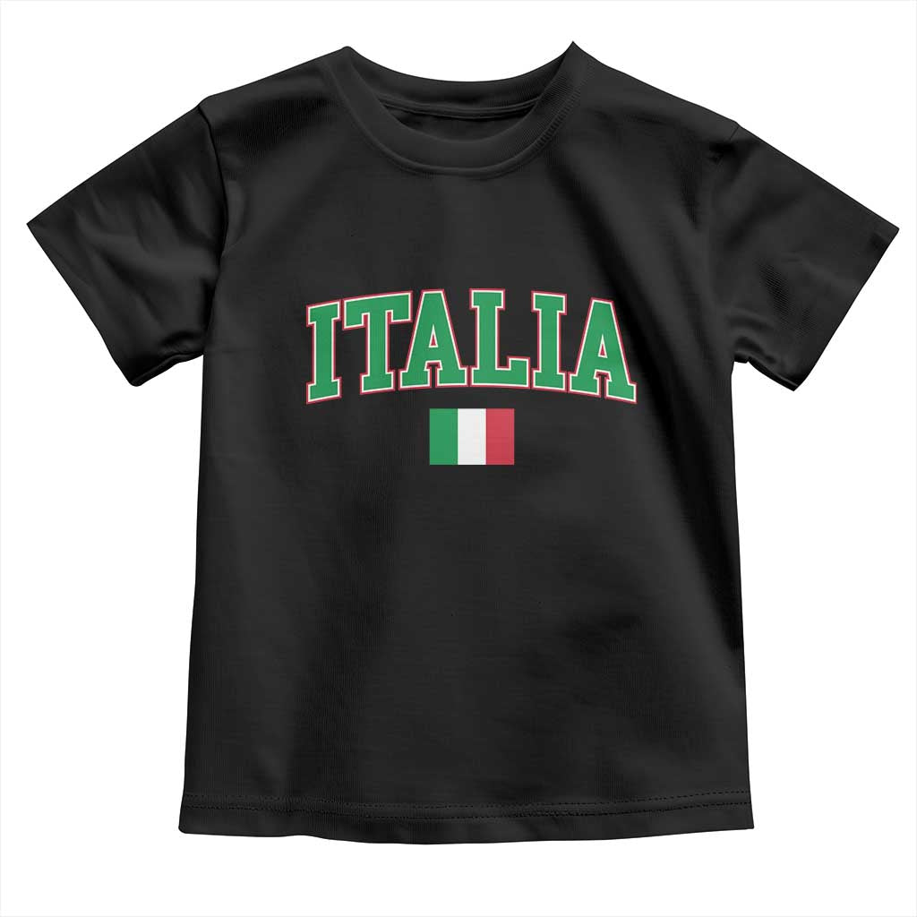 Vintage Italia Toddler T Shirt Print Retro Varsity Italian Apparel - Wonder Print Shop