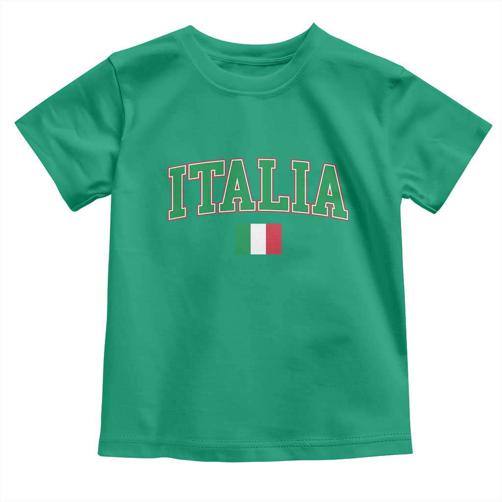Vintage Italia Toddler T Shirt Print Retro Varsity Italian Apparel - Wonder Print Shop