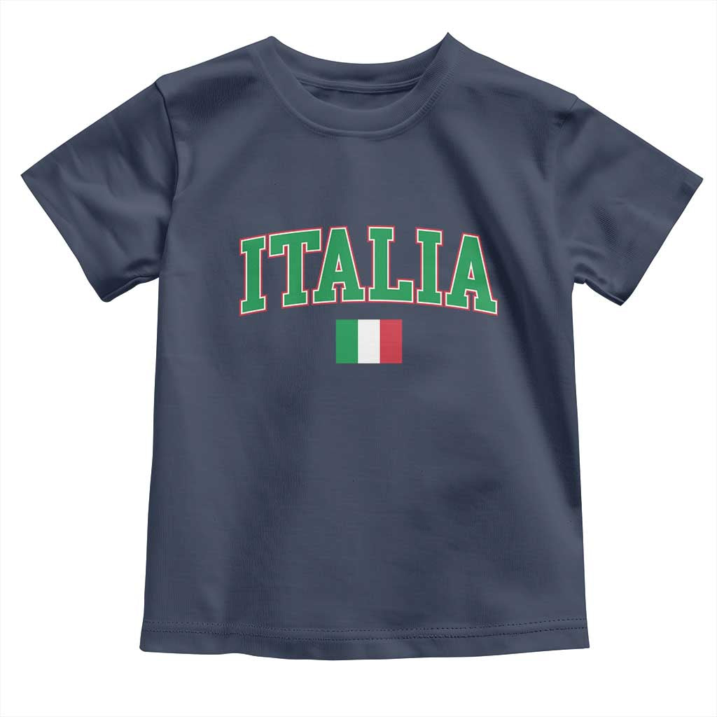 Vintage Italia Toddler T Shirt Print Retro Varsity Italian Apparel - Wonder Print Shop
