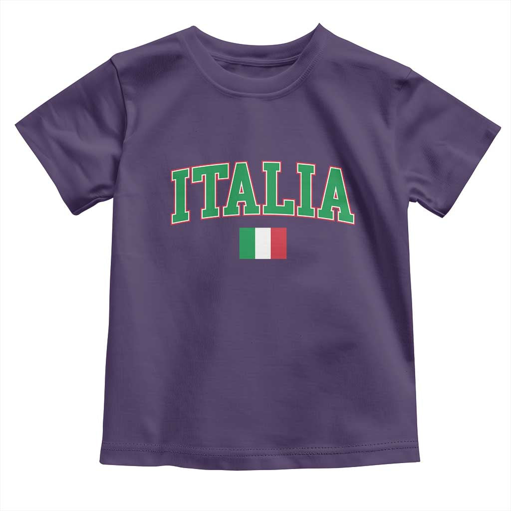 Vintage Italia Toddler T Shirt Print Retro Varsity Italian Apparel - Wonder Print Shop