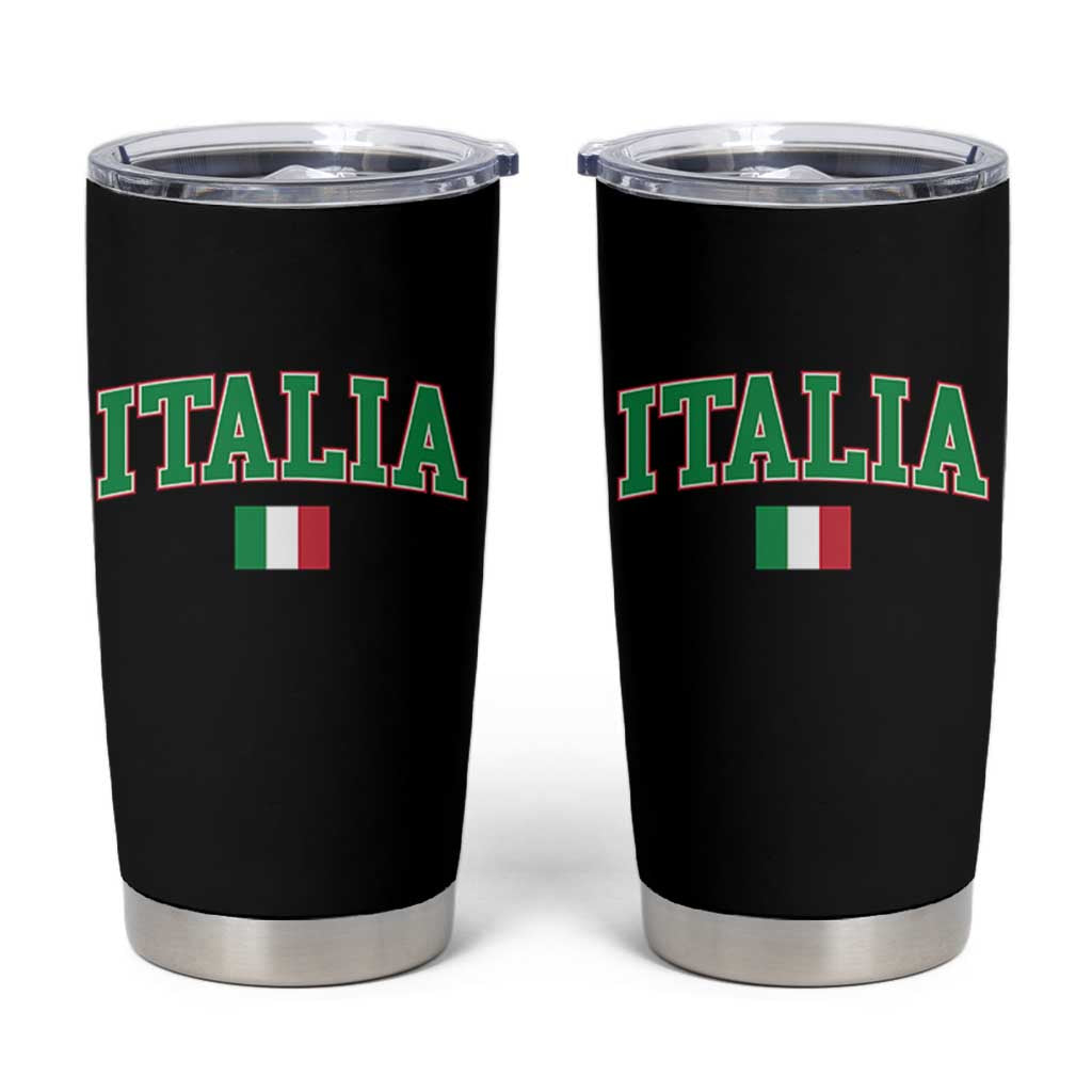 Vintage Italia Tumbler Cup Print Retro Varsity Italian Apparel - Wonder Print Shop