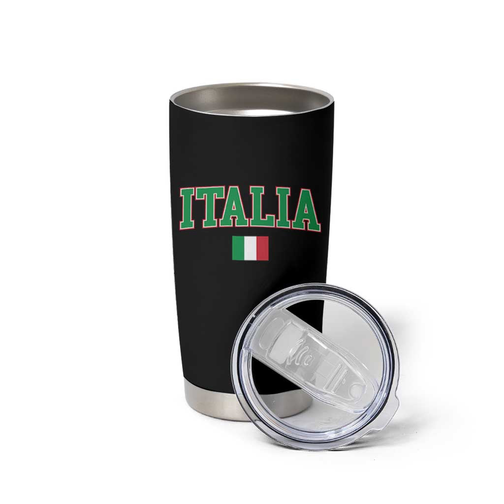 Vintage Italia Tumbler Cup Print Retro Varsity Italian Apparel - Wonder Print Shop