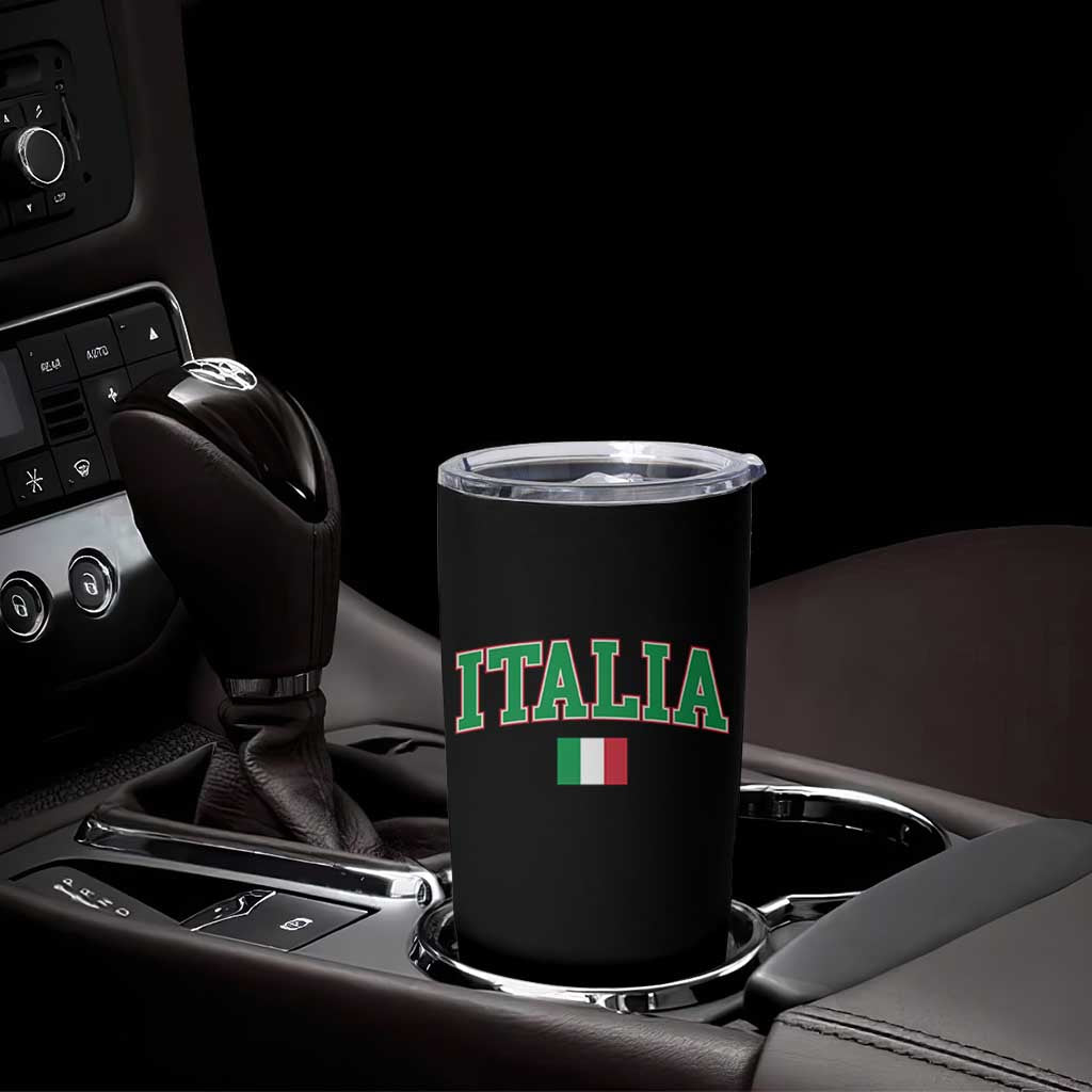 Vintage Italia Tumbler Cup Print Retro Varsity Italian Apparel - Wonder Print Shop
