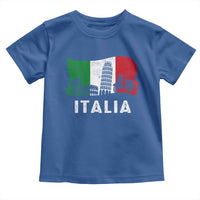 Italian Flag Toddler T Shirt Distressed Style Pisa Tower Colosseum Classic Scooter - Wonder Print Shop