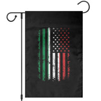 Italian American Flag Garden Flag Retro Italian Family Italy Flag - Wonder Print Shop