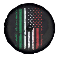 Italian American Flag Spare Tire Cover Retro Italian Family Italy Flag - Wonder Print Shop