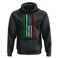 Italian American Flag Hoodie Retro Italian Family Italy Flag - Wonder Print Shop