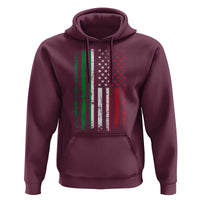 Italian American Flag Hoodie Retro Italian Family Italy Flag - Wonder Print Shop