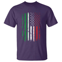 Italian American Flag T Shirt Retro Italian Family Italy Flag - Wonder Print Shop
