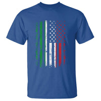 Italian American Flag T Shirt Retro Italian Family Italy Flag - Wonder Print Shop