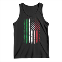 Italian American Flag Tank Top Retro Italian Family Italy Flag - Wonder Print Shop