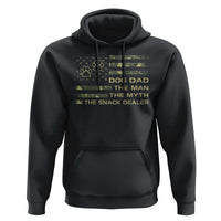 Dog Dad Hoodie Fathers Day Gift for Dog Lovers Camo American Flag USA - Wonder Print Shop
