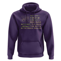 Dog Dad Hoodie Fathers Day Gift for Dog Lovers Camo American Flag USA - Wonder Print Shop