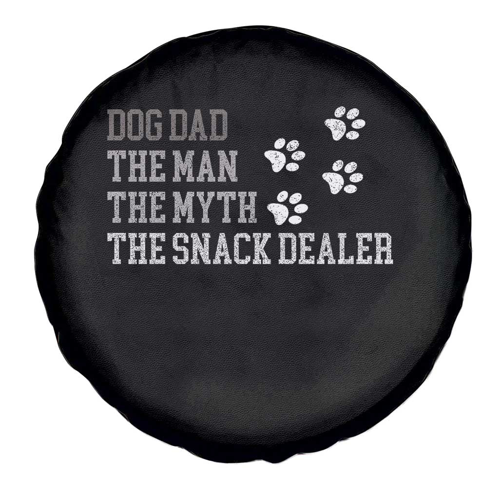 Dog Dad Spare Tire Cover Fathers Day Gift for Dog Lovers Retro Vintage - Wonder Print Shop