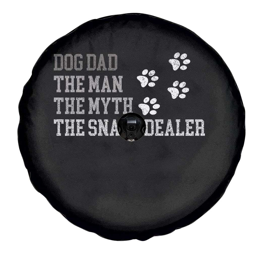 Dog Dad Spare Tire Cover Fathers Day Gift for Dog Lovers Retro Vintage - Wonder Print Shop