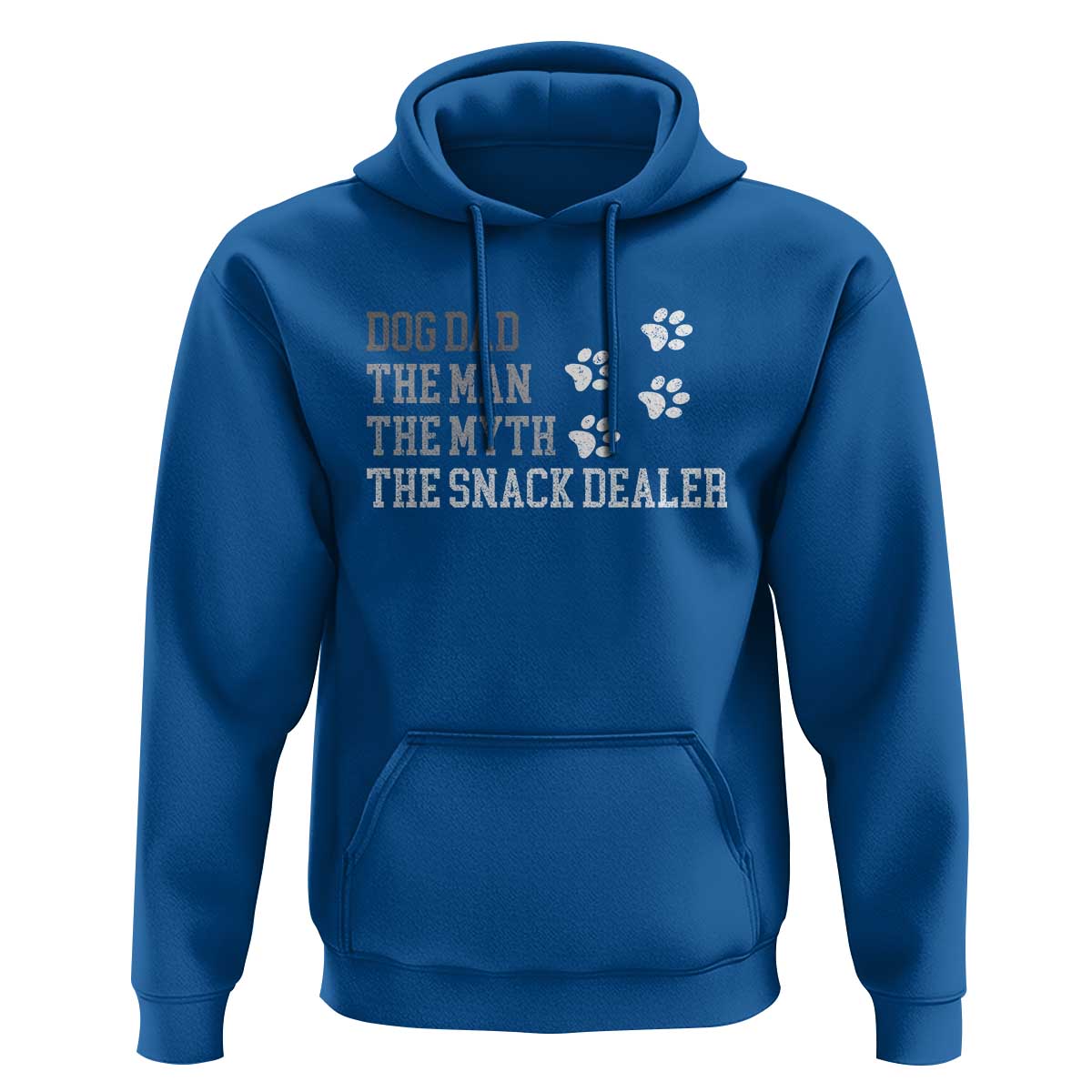 Dog Dad Hoodie Fathers Day Gift for Dog Lovers Retro Vintage - Wonder Print Shop