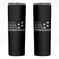 Dog Dad Skinny Tumbler Fathers Day Gift for Dog Lovers Retro Vintage - Wonder Print Shop