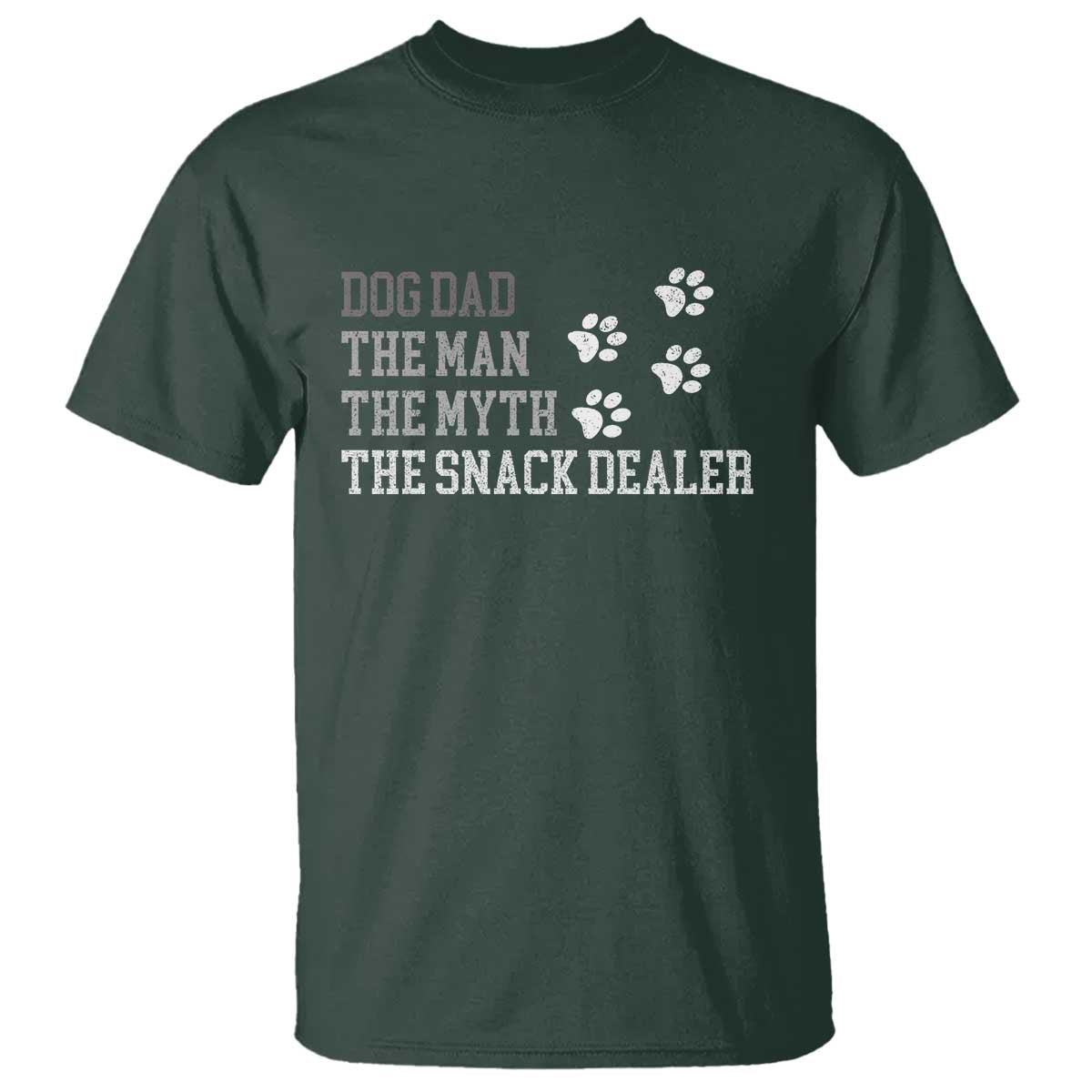 Dog Dad T Shirt Fathers Day Gift for Dog Lovers Retro Vintage - Wonder Print Shop