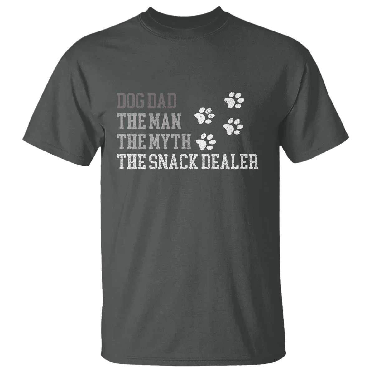 Dog Dad T Shirt Fathers Day Gift for Dog Lovers Retro Vintage - Wonder Print Shop
