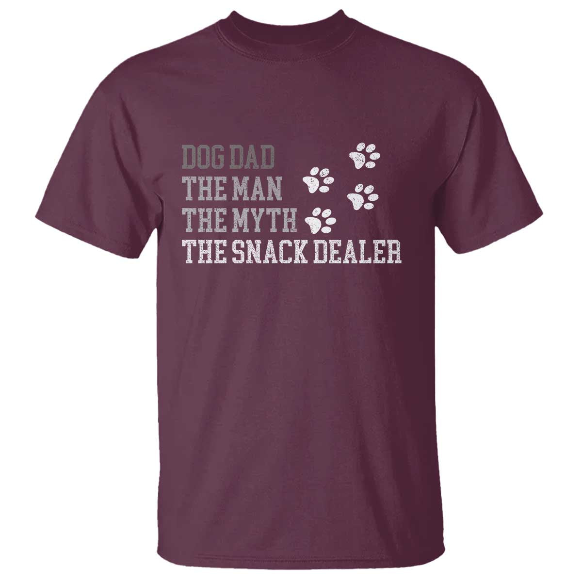 Dog Dad T Shirt Fathers Day Gift for Dog Lovers Retro Vintage - Wonder Print Shop