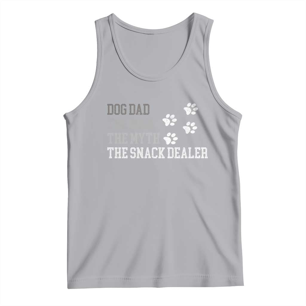 Dog Dad Tank Top Fathers Day Gift for Dog Lovers Retro Vintage - Wonder Print Shop