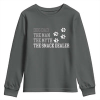 Dog Dad Youth Sweatshirt Fathers Day Gift for Dog Lovers Retro Vintage - Wonder Print Shop