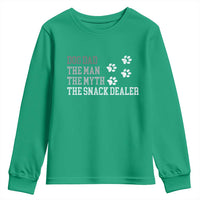 Dog Dad Youth Sweatshirt Fathers Day Gift for Dog Lovers Retro Vintage - Wonder Print Shop