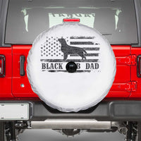 Black Lab Dad Spare Tire Cover Funny Labrador Dad Fathers Day Gift for Dog Lovers - Wonder Print Shop
