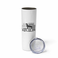Black Lab Dad Skinny Tumbler Funny Labrador Dad Fathers Day Gift for Dog Lovers - Wonder Print Shop