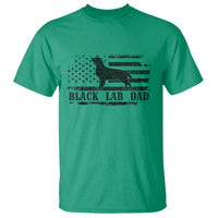 Black Lab Dad T Shirt Funny Labrador Dad Fathers Day Gift for Dog Lovers - Wonder Print Shop