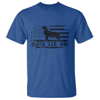 Black Lab Dad T Shirt Funny Labrador Dad Fathers Day Gift for Dog Lovers - Wonder Print Shop