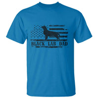 Black Lab Dad T Shirt Funny Labrador Dad Fathers Day Gift for Dog Lovers - Wonder Print Shop