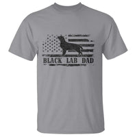 Black Lab Dad T Shirt Funny Labrador Dad Fathers Day Gift for Dog Lovers - Wonder Print Shop