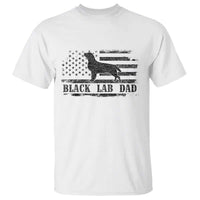 Black Lab Dad T Shirt Funny Labrador Dad Fathers Day Gift for Dog Lovers - Wonder Print Shop