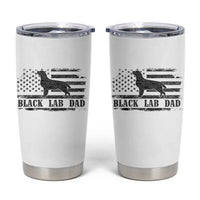 Black Lab Dad Tumbler Cup Funny Labrador Dad Fathers Day Gift for Dog Lovers - Wonder Print Shop