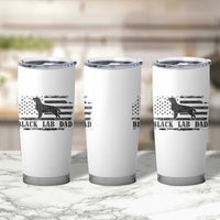 Black Lab Dad Tumbler Cup Funny Labrador Dad Fathers Day Gift for Dog Lovers - Wonder Print Shop
