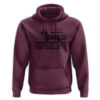 Dachshund Dog Dad Hoodie Fathers Day Gift for Dog Lovers American Flag - Wonder Print Shop