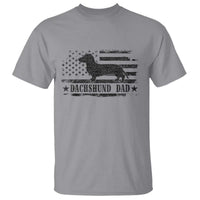 Dachshund Dog Dad T Shirt Fathers Day Gift for Dog Lovers American Flag - Wonder Print Shop
